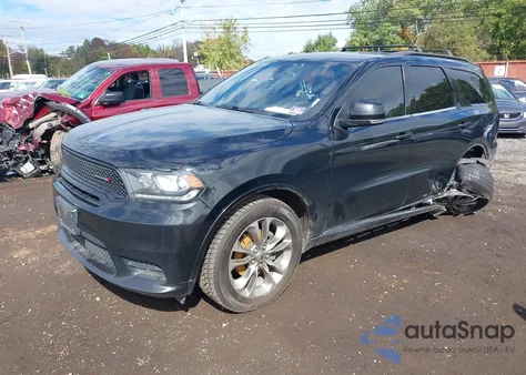 2019 Dodge Durango Gt Plus Awd из США, поврежденный, VIN 1C4RDJDG7KC536664
